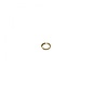 Ring ovaal 5x3,9mm goudkleur 50g