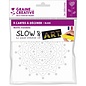 5 MAARTEN OM TE DECOREREN SLOW & ART 350g 15X15 CM - MANDALA WIT