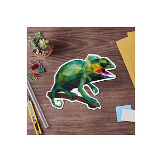 Houten Puzzel Chameleon 35x28cm