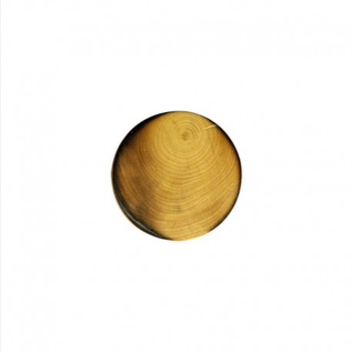 Houten knop rond 22mm col. 015