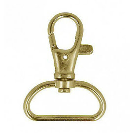 karabijnhaken 25x40mm 2st goud 100