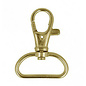 karabijnhaken 25x40mm 2st goud 100
