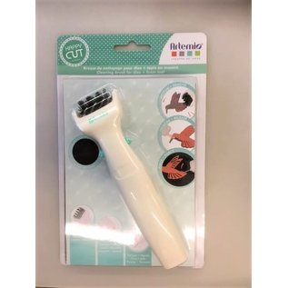 Die brush & foam pad voor schoonmaken van snijmallen