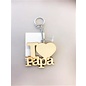 Houten sleutelhanger, I LOVE PAPA