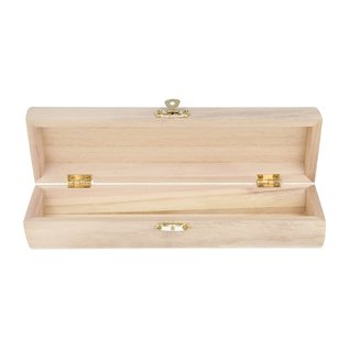 Houten pennendoos 22x6,5x4,3cm