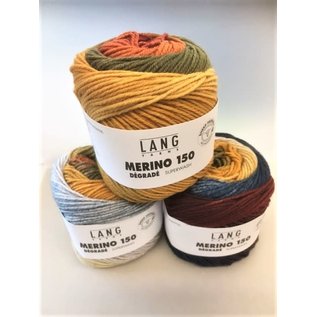 Lang Yarns MERINO 150 DÉGRADÉ 0002 bad 4713 50g.