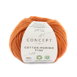 Katia Cotton-Merino Fine 090 oranje bad 44384