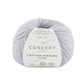 Katia COTTON-MERINO FINE 86 Licht lila bad 42247