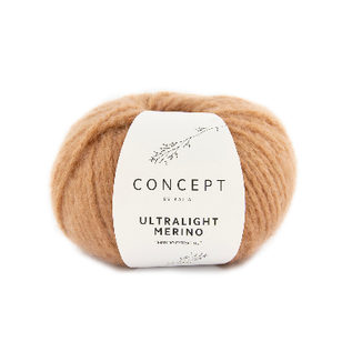 ULTRALIGHT MERINO 68 Licht bruin bad 42315