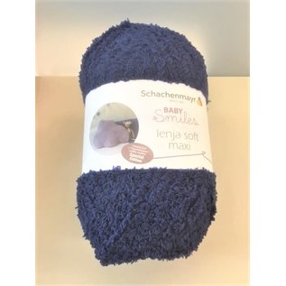 Schachenmayr Lenja Soft Maxi 1050 blauw  bad L498 125g