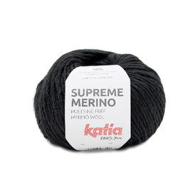 Katia SUPREME MERINO 93  Zwart bad 34872