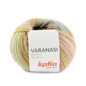 Katia VARANASI 304 Lichtroze-Camel-Licht blauw bad 41364A