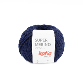 Katia SUPER MERINO 5 Donker blauw bad 40108