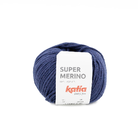 Katia SUPER MERINO 17 Donker jeans bad 41315