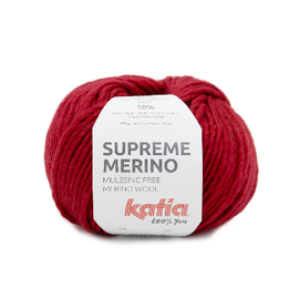 Katia SUPREME MERINO 89 Rood bad 34869