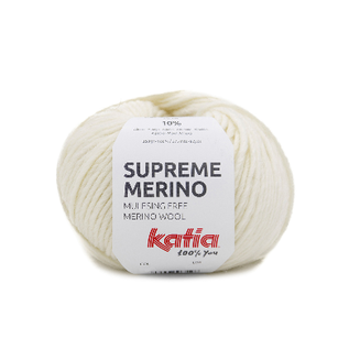 Katia SUPREME MERINO 80 Ecru bad 41333