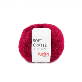 Katia SOFT GRATTÉ 73 Rood bad 41282