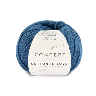 Katia COTTON IN LOVE 63 Blauw-Groenblauw bad 46344