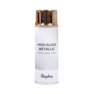 Rayher High gloss metallic spray 200ml koper