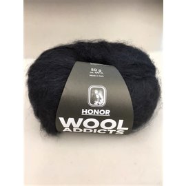 Lang Yarns WOOL ADDICTS HONOR 0004 zwart bad 71726  50g