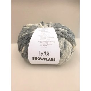 Lang Yarns SNOWFLAKE 0024 grijs-wit bad 51666  50g