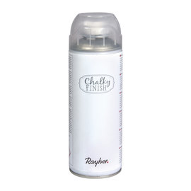 Rayher Krijtachtig Finish Spray, wit, 400 ml