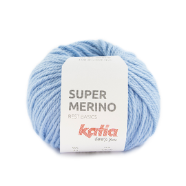 Katia SUPER MERINO 33 Pastelblauw bad 42446