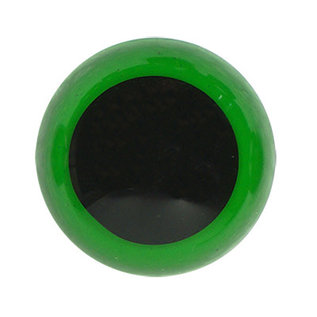 Veiligheidsogen 8mm groen 10st