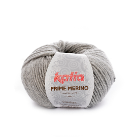 Katia Prime Merino 50g 9 lichtgrijs bad 06556