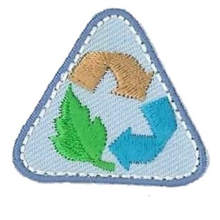 Applicatie Recycle ca. 3,5x3cm