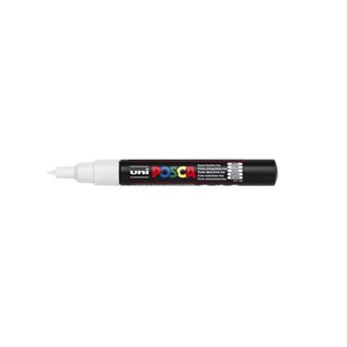 POSCA Posca Marker 0.7mm Wit - Extra Fine