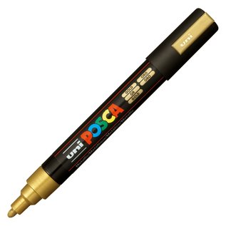 Uni Posca Marker, PC-5M, 1 stuk, gold