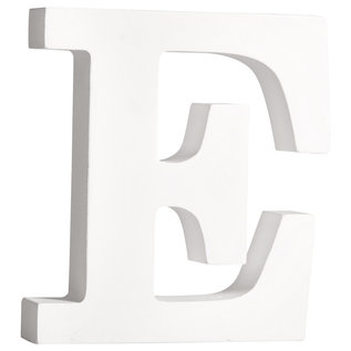 Rayher MDF Letter 11cm "E" Wit