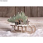 Rayher Houten bouwset winterdroom 11x5x16,5cm