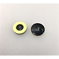 Knoop rond 12mm A-20 geel per stuk