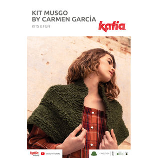Katia instructieboekje voor een eenvoudige omslagdoek van Carmen G. de Mora