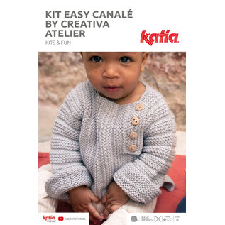 Katia instructieboekje Baby Canalé van Creativa Atelier