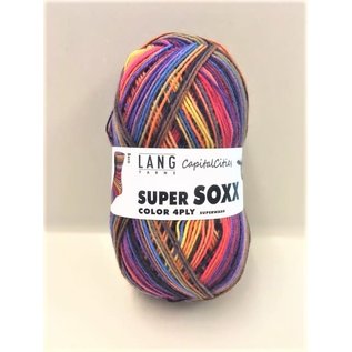 Lang Yarns Super Soxx Color 0339 paars bad 2175