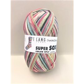 Lang Yarns Super Soxx Color 0341 multi bad 2175