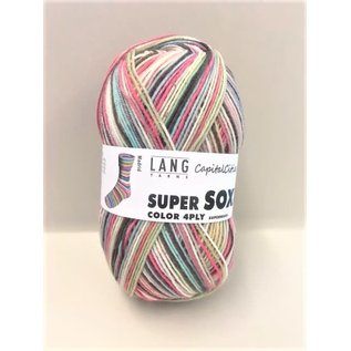 Lang Yarns Super Soxx Color 0341 multi bad 2175