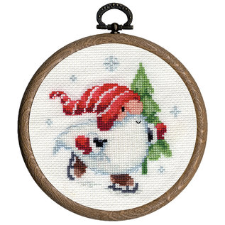 Miniatuur kit Kerstkabouters set van 3