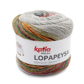 Katia Lopapeysa 203 Groen-Geel-Blauw-Rood bad 43711