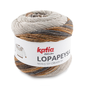 Katia Lopapeysa 100 Bruin-Kaki-Oker bad 43704