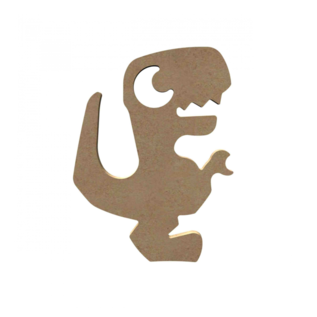 MDF Figuur Cartoon Tyrex 15 cm