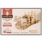 3D Houten Puzzel, Heavy Truck, 22,4×7,3×10 cm