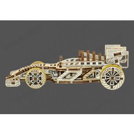 wooden city formule 1 wagen “bolid” 16x8x3cm.