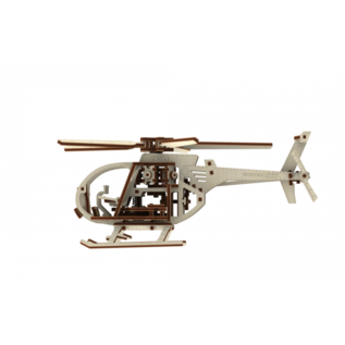 wooden city helicopter 24x12x30,5cm