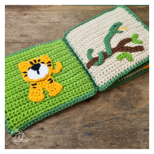 HardiCraft DIY Crochet Kit - Soft Book Jungle