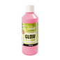 Glow in the dark, 250 ml, lichtrood