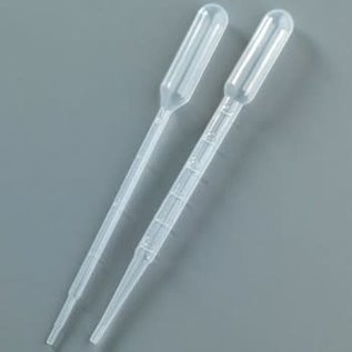 Pipette in plastiek 3ml. 10st.